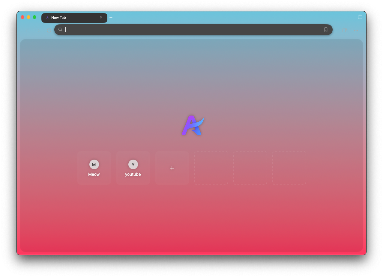 AeroBrowser Interface